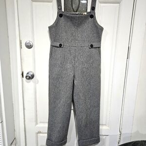 Gray Warm overalls NWOT